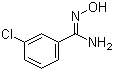 结构式 CAS# 22179-77-7, 3-氯-N-羟基苯甲脒; 3-氯苯甲酰胺肟