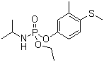structure of CAS# 22224-92-6, Fenamiphos;Phenamiphos; Ethyl 3-methyl-4-(methylthio)phenyl (1-methylethyl)phosphoramidate; Ethyl 4-(methylthio)-m-tolyl isopropylphosphoramidate