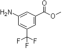 结构式 CAS# 22235-25-2, 3-氨基-5-三氟甲基苯甲酸甲酯