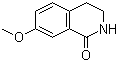 structure of CAS# 22246-04-4, 7-Methoxy-3,4-dihydro-2H-isoquinolin-1-one
