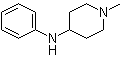 结构式 CAS# 22261-94-5, 4-苯胺基-1-甲基哌啶