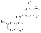 structure of CAS# 2226517-76-4, Sgc-gak-1;6-bromo-N-(3,4,5-trimethoxyphenyl)quinolin-4-amine