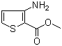 structure of CAS# 22288-78-4, Methyl 3-amino-2-thiophenecarboxylate ;Methyl 3-aminothiophene-2-carboxylate