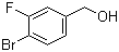 结构式 CAS# 222978-01-0, 4-溴-3-氟苄醇; 4-溴-3-氟苯甲醇