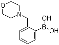 结构式 CAS# 223433-45-2, 2-(吗啉-4-基甲基)苯硼酸