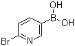 结构式 CAS# 223463-14-7, 2-溴吡啶-5-硼酸; 6-溴吡啶-3-硼酸