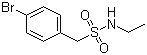 1-(4-Bromophenyl)-N-ethylmethanesulfonamide molecular structure (CAS 223555-84-8)