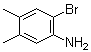 结构式 CAS# 22364-29-0, 2-溴-4,5-二甲基苯胺