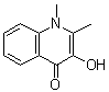 结构式 CAS# 223752-74-7, 3-羟基-1,2-二甲基-4(1H)-喹啉酮