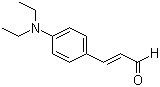 结构式 CAS# 22411-59-2, 反式-4-(二乙基氨基)肉桂醛