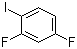 structure of CAS# 2265-93-2, 2,4-Difluoroiodobenzene;1,3-Difluoro-4-iodobenzene