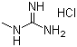 结构式 CAS# 22661-87-6, 1-甲基胍盐酸盐