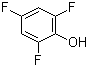 2,4,6-三氟苯酚分子结构 (CAS 2268-17-9)