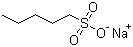 结构式 CAS# 22767-49-3, 戊烷磺酸钠; 戊烷-1-磺酸钠盐