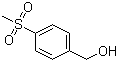 structure of CAS# 22821-77-8, 4-(Methylsulfonyl)benzyl alcohol;4-(Methylsulfonyl)benzenemethanol; [4-(Methylsulfonyl)phenyl]methanol; p-(Methylsulfonyl)benzyl alcohol