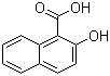 结构式 CAS# 2283-08-1, 2-羟基-1-萘甲酸