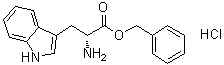 structure of CAS# 22839-16-3, D-Tryptophan phenylmethyl ester monohydrochloride