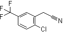 结构式 CAS# 22902-88-1, 2-氯-5-三氟甲基-苯乙腈