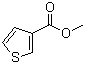 结构式 CAS# 22913-26-4, 3-噻吩甲酸甲酯