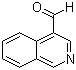 结构式 CAS# 22960-16-3, 异喹啉-4-甲醛; 4-异喹啉甲醛