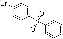 结构式 CAS# 23038-36-0, 1-溴-4-(苯基磺酰基)苯