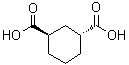 结构式 CAS# 2305-30-8, 反式-(±)-1,3-环己烷二甲酸