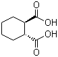 结构式 CAS# 2305-32-0, 反式-1,2-环己烷二甲酸