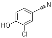 结构式 CAS# 2315-81-3, 2-氯-4-氰基苯酚