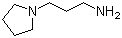 structure of CAS# 23159-07-1, 1-(3-Aminopropyl)pyrrolidine;3-(1-Pyrrolidino)propylamine