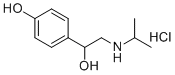 structure of CAS# 23239-36-3, Deterenol hydrochloride;4-[1-hydroxy-2-(propan-2-ylamino)ethyl]phenol;hydrochloride