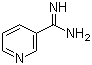 structure of CAS# 23255-20-1, 3-Pyridinecarboxamidine;3-Amidinopyridine