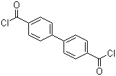 结构式 CAS# 2351-37-3, 4,4'-联苯二甲酰氯