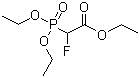 structure of CAS# 2356-16-3, Triethyl 2-fluoro-2-phosphonoacetate;2-Fluoro-2-phosphonoacetic acid triethylester
