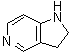结构式 CAS# 23596-28-3, 2,3-二氢-1H-吡咯并[3,2-c]吡啶