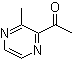 structure of CAS# 23787-80-6, 2-Acetyl-3-methylpyrazine;1-(3-Methylpyrazin-2-yl)ethan-1-one