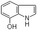 structure of CAS# 2380-84-9, 7-Hydroxyindole;7-Indolol; 1H-Indol-7-ol