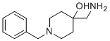 4-(Aminomethyl)-1-benzylpiperidin-4-ol molecular structure (CAS 23804-68-4)