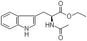 结构式 CAS# 2382-80-1, N-乙酰基-L-色氨酸乙酯