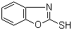 structure of CAS# 2382-96-9, 2-Mercaptobenzoxazole;2(3H)-Benzoxazolethione; 2-Benzoxazolethiol