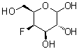 4-Deoxy-4-fluoro-D-galactopyranose molecular structure (CAS 238418-56-9)