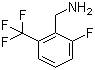 结构式 CAS# 239087-06-0, 2-氟-6-三氟甲基苄胺
