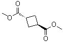 trans-1,3-Cyclobutanedicarboxylic acid dimethyl ester molecular structure (CAS 2398-13-2)
