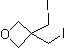 3,3-二(碘甲基)氧杂环丁烷分子结构 (CAS 2402-82-6)
