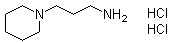 structure of CAS# 24025-07-8, 1-Piperidinepropanamine dihydrochloride