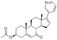 structure of CAS# 2410075-48-6, 7-Ketoabiraterone acetate;[(3S,8R,9S,10R,13S,14S)-10,13-dimethyl-7-oxo-17-pyridin-3-yl-1,2,3,4,8,9,11,12,14,15-decahydrocyclopenta[a]phenanthren-3-yl] acetate