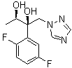 structure of CAS# 241479-72-1, (2R,3R)-2-(2,5-Difluorophenyl)-1-(1H-1,2,4-triazol-1-yl)-2,3-butanediol