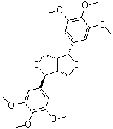 结构式 CAS# 24192-64-1, O,O-二甲基鹅掌楸树脂醇 A