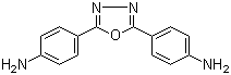2,5-Bis(4-aminophenyl)-1,3,4-oxadiazole molecular structure (CAS 2425-95-8)