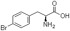 structure of CAS# 24250-84-8, 4-Bromo-L-phenylalanine;(2S)-2-Amino-3-(4'-bromophenyl)propanoic acid