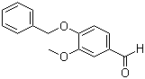 structure of CAS# 2426-87-1, 4-Benzyloxy-3-methoxybenzaldehyde